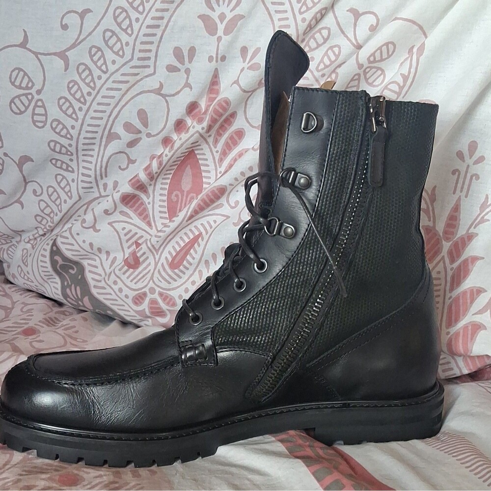 Aquatalia Man's Combat Boots Size 11. Brand New.